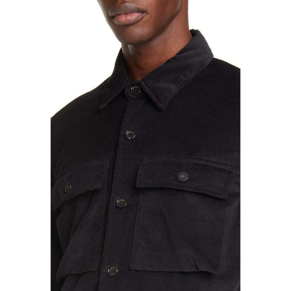 PRESIDENTS Mens Black Button Down Jacket M